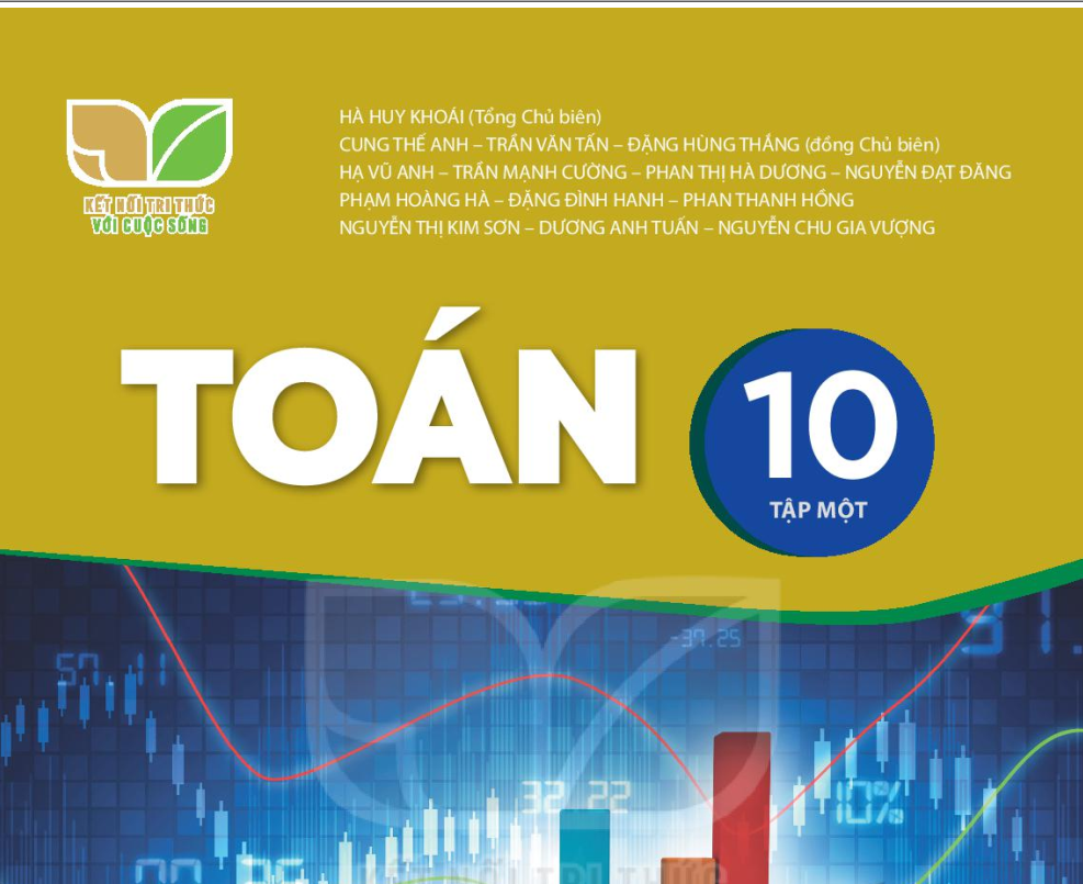 SÁCH GIÁO KHOA TOÁN 10 TẬP 1 KẾT NỐI TRI THỨC - Miễn phí